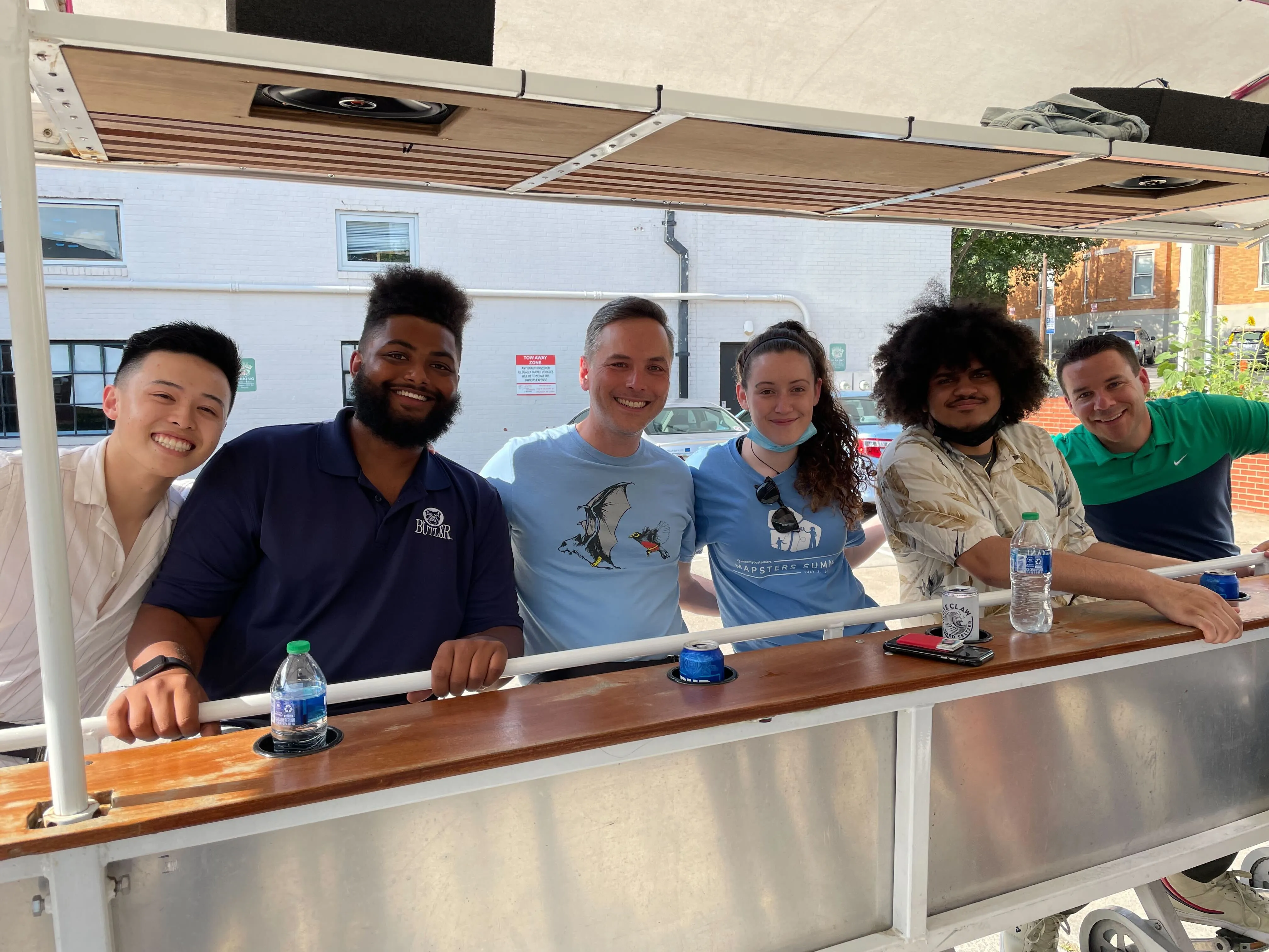 Team outing together