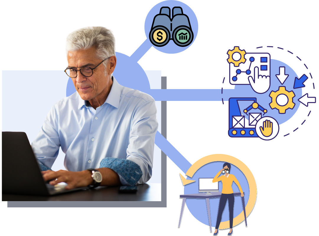 Field sales leader managing team strategy
