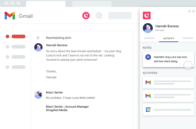 Copper CRM with Google Workspace integration
