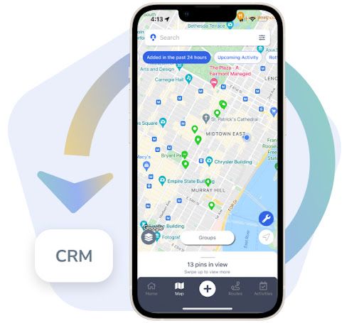Map My Customers lead finder and CRM sync