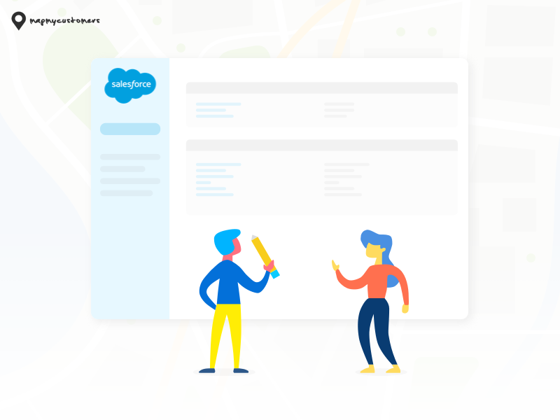 Salesforce Territory Management overview diagram