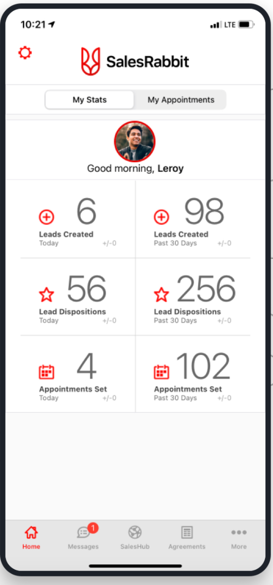SalesRabbit sales mapping and reporting interface