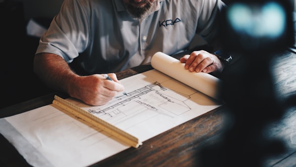 Construction and building materials site