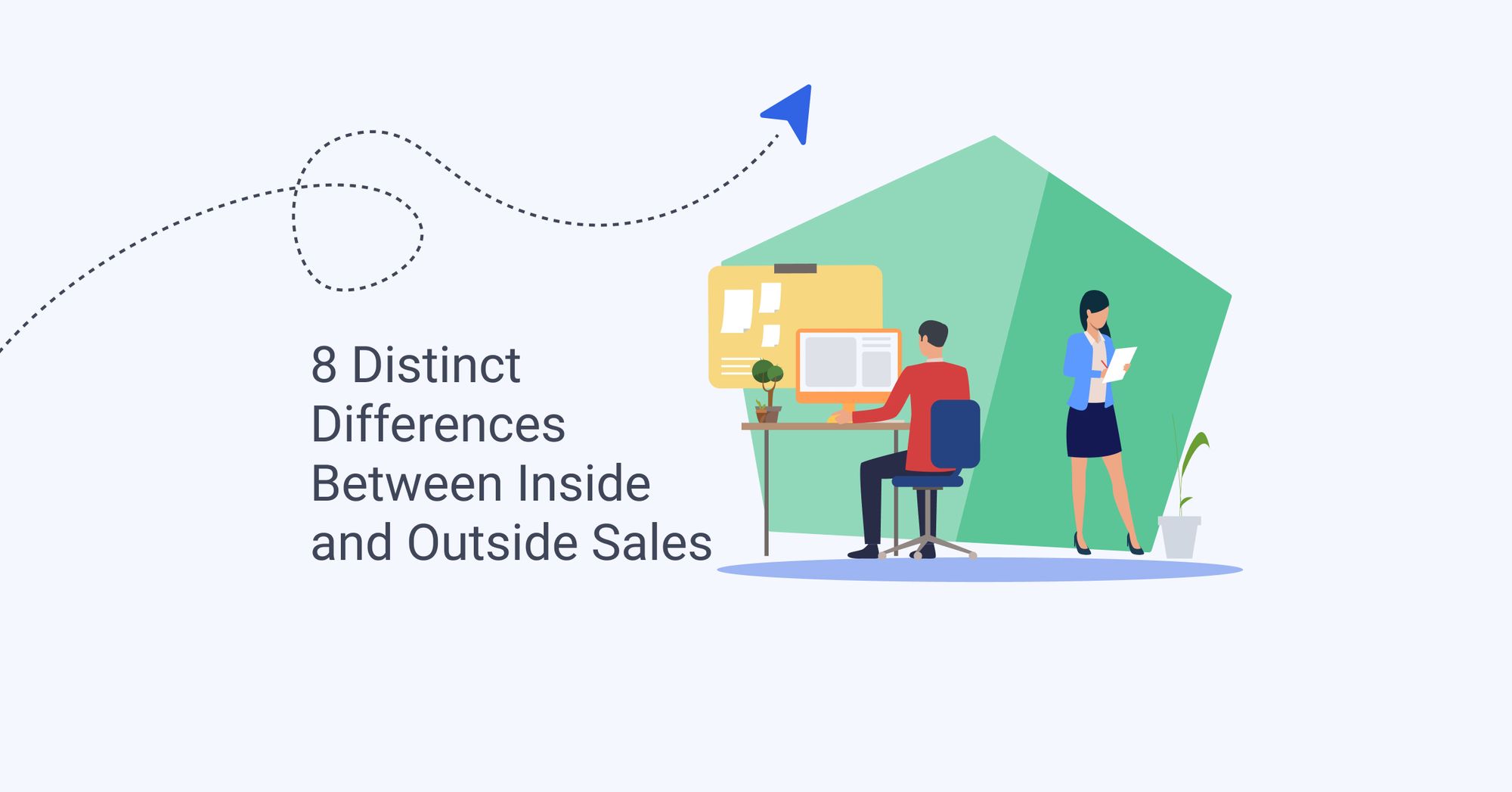 8 Distinct Differences Between Inside and Outside Sales Map My Customers